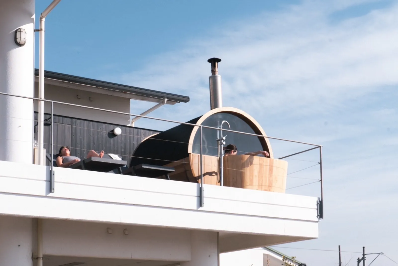 バレルサウナ外観